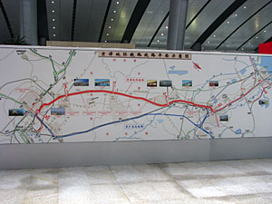 京津城際鉄路地図